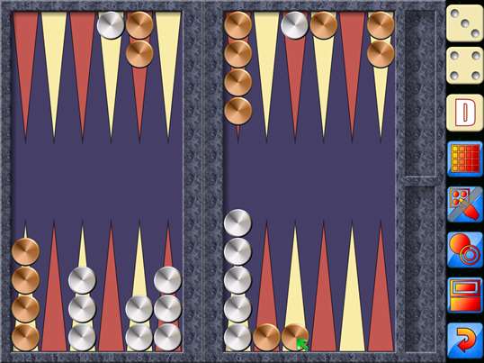 Backgammon V+ screenshot 2