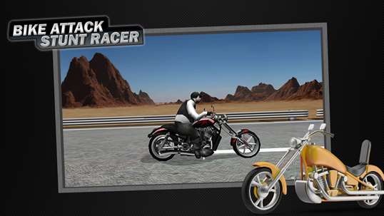 Bike Attack Stunt Racer - Kick Punch Extreme trial screenshot 2