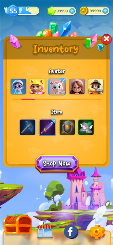 #2. Candy Diamond Jewels (Windows) By: Thomasminh