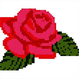 Flowers Color by Number - Pixel Art , Sandbox Coloring