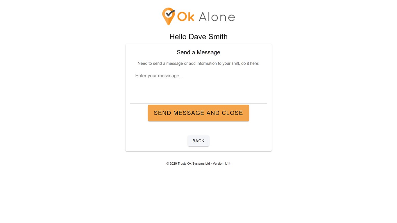 【图】Ok Alone Lone Worker App(截图3)