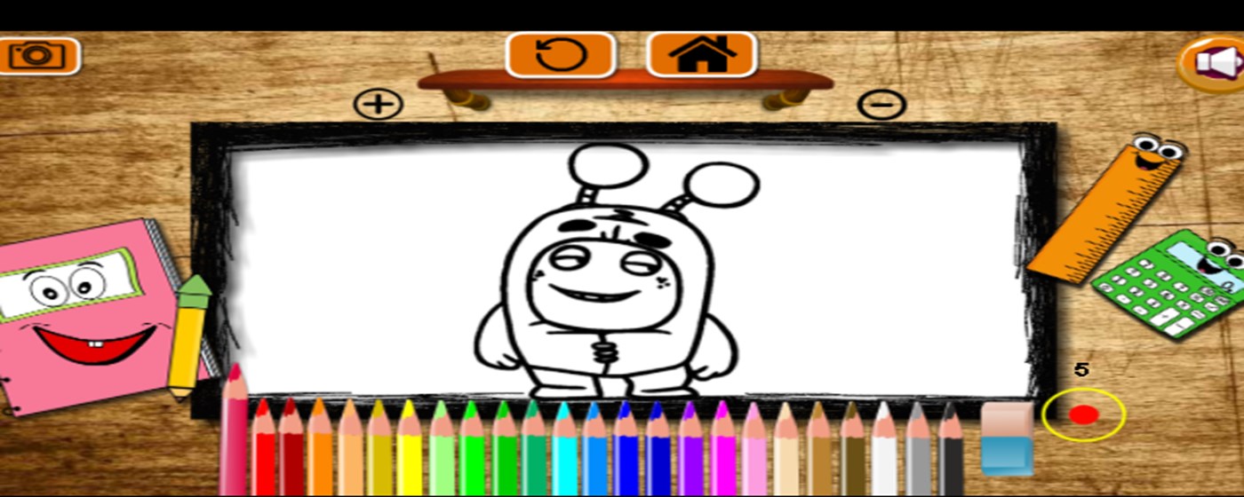 Bts Oddbods Coloring Book Game - Module edge