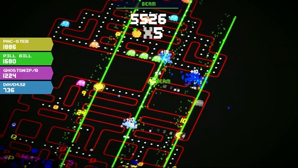 PAC-MAN 256 screenshot
