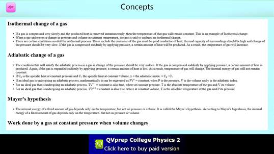 QVprep Lite College Physics Volume 2 screenshot 5