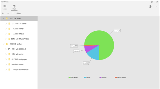 Landiskape - Storage Analyzer screenshot 1