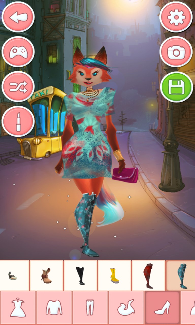 Fashion designer dress up animal games for kids for Windows 10 Mobile