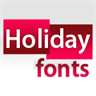 Holiday Fonts Collection