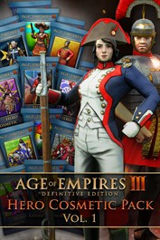Age of Empires III: Definitive Edition – Pacote de Cosméticos de Heróis – Vol. 1