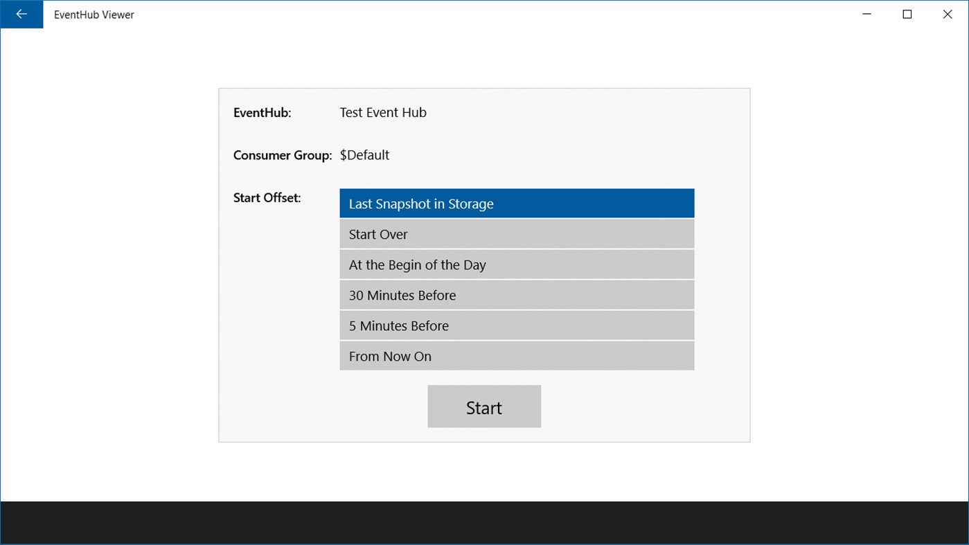 #3. EventHub Viewer (Windows) By: Saar
