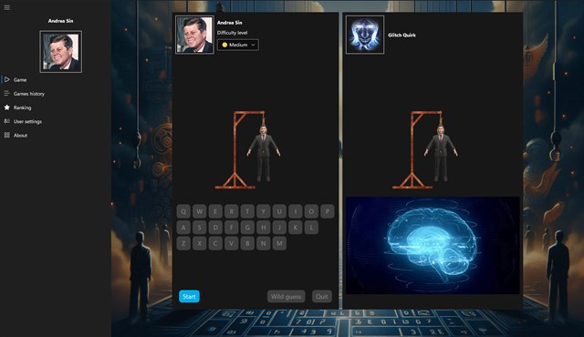 Hangman AI Challenge screenshot 4