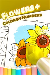Flowers - Color by Numbers +