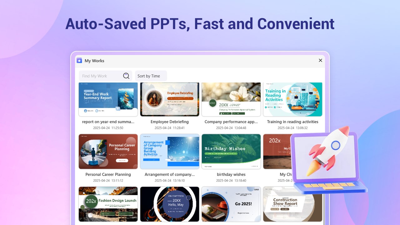 AIPPT - AI Generate PPT and PPT Template screenshot