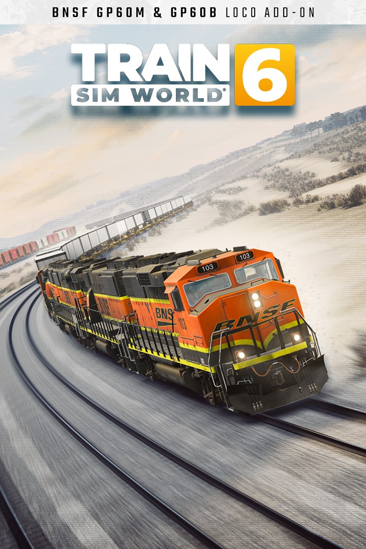 Train Sim World® 6: BNSF GP60M & GP60B | Xbox | Chiave | Privato