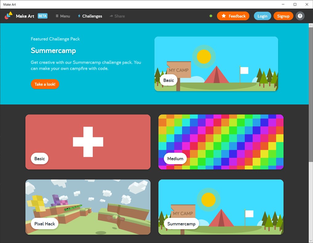 #1. Make Art (Windows) 来自: Kano Computing