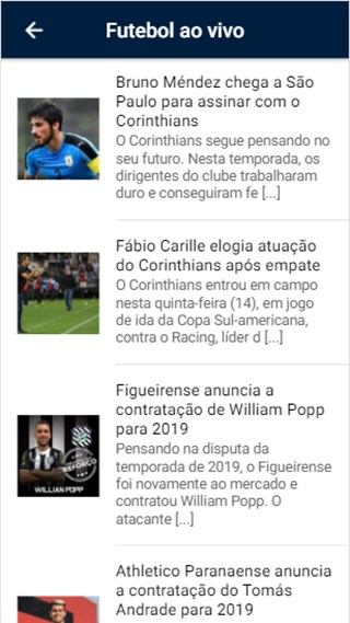 Futebol ao Vivo online: aplicación en Microsoft Store.