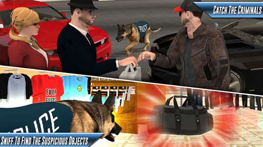 Police Dog Criminals Arrest - Rescue City Mall screenshot 3