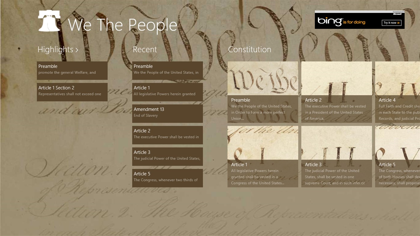 #1. We The People (Windows) Av: SlickThought Productions