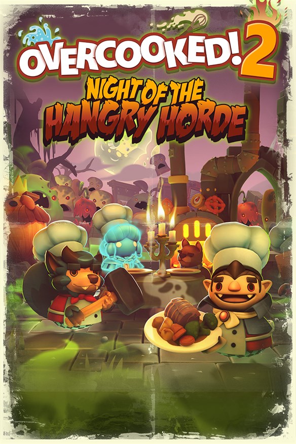 Overcooked! 2 - Night of the Hangry Horde Xbox Series X|S and Xbox One cover art