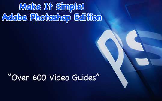 Make It Simple Adobe Photoshop screenshot 1