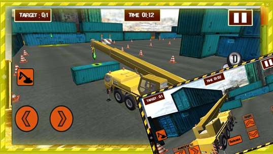 Heavy Excavator Real Crane 3D screenshot 2