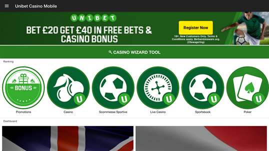 Unibet Casino Mobile screenshot 2