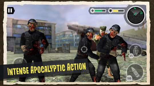 Zombie Combat: Trigger Duty Call 3D FPS Shooter screenshot 3