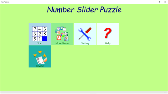 Number Slider Puzzle screenshot 1