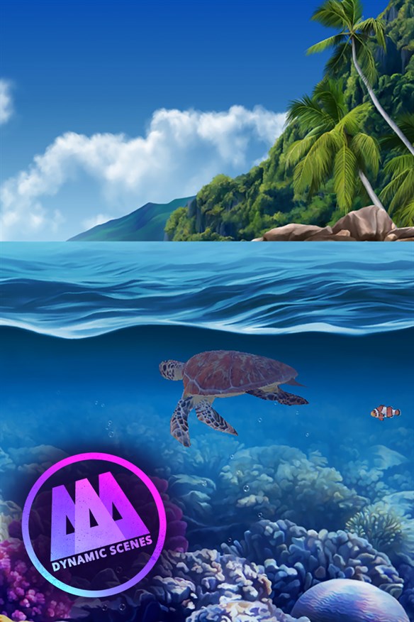 AAA Dynamic Scenes - Coral Kingdom Dynamic Scene Xbox Series X|S and Xbox One cover art