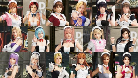 Set costumi da cameriera di DOA6 [Revival]