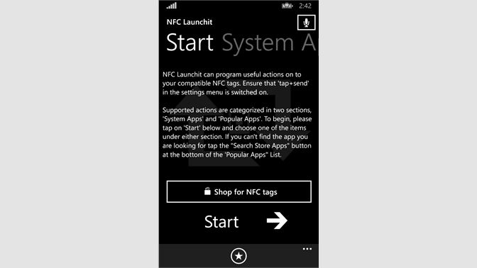 get nfc launchit microsoft store