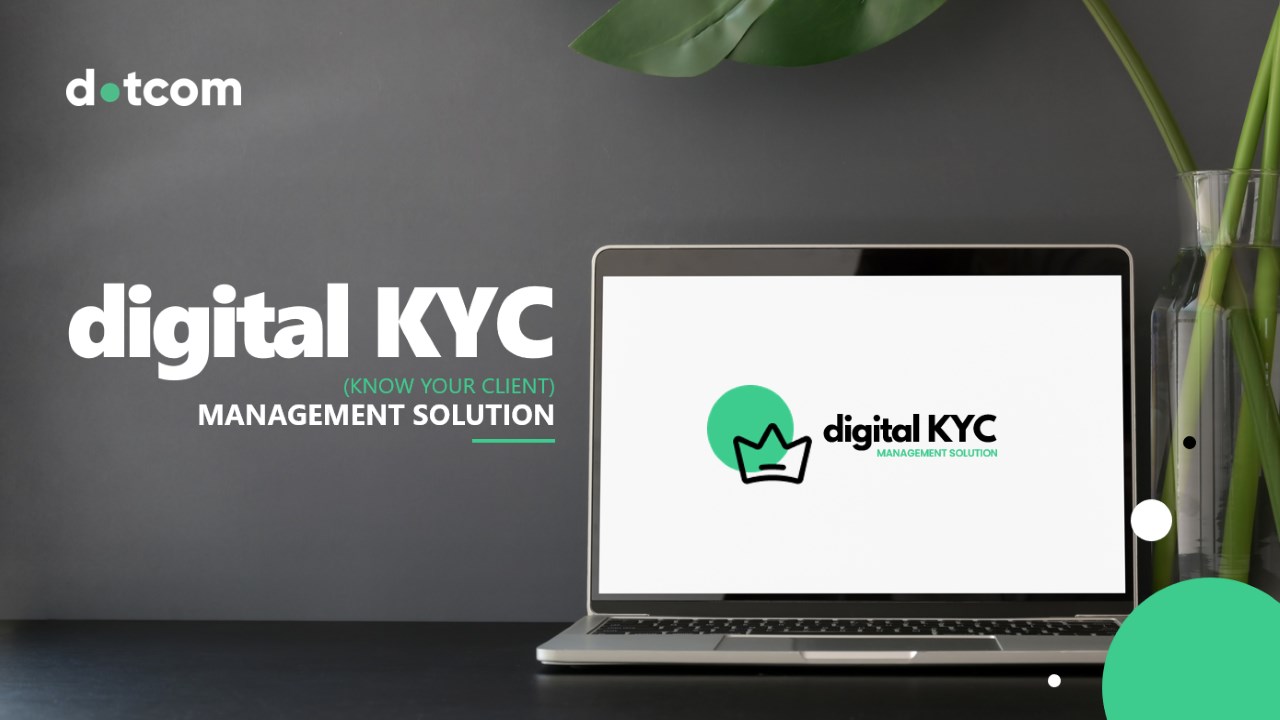 Snapshot 1 of Digital KYC Management Solution