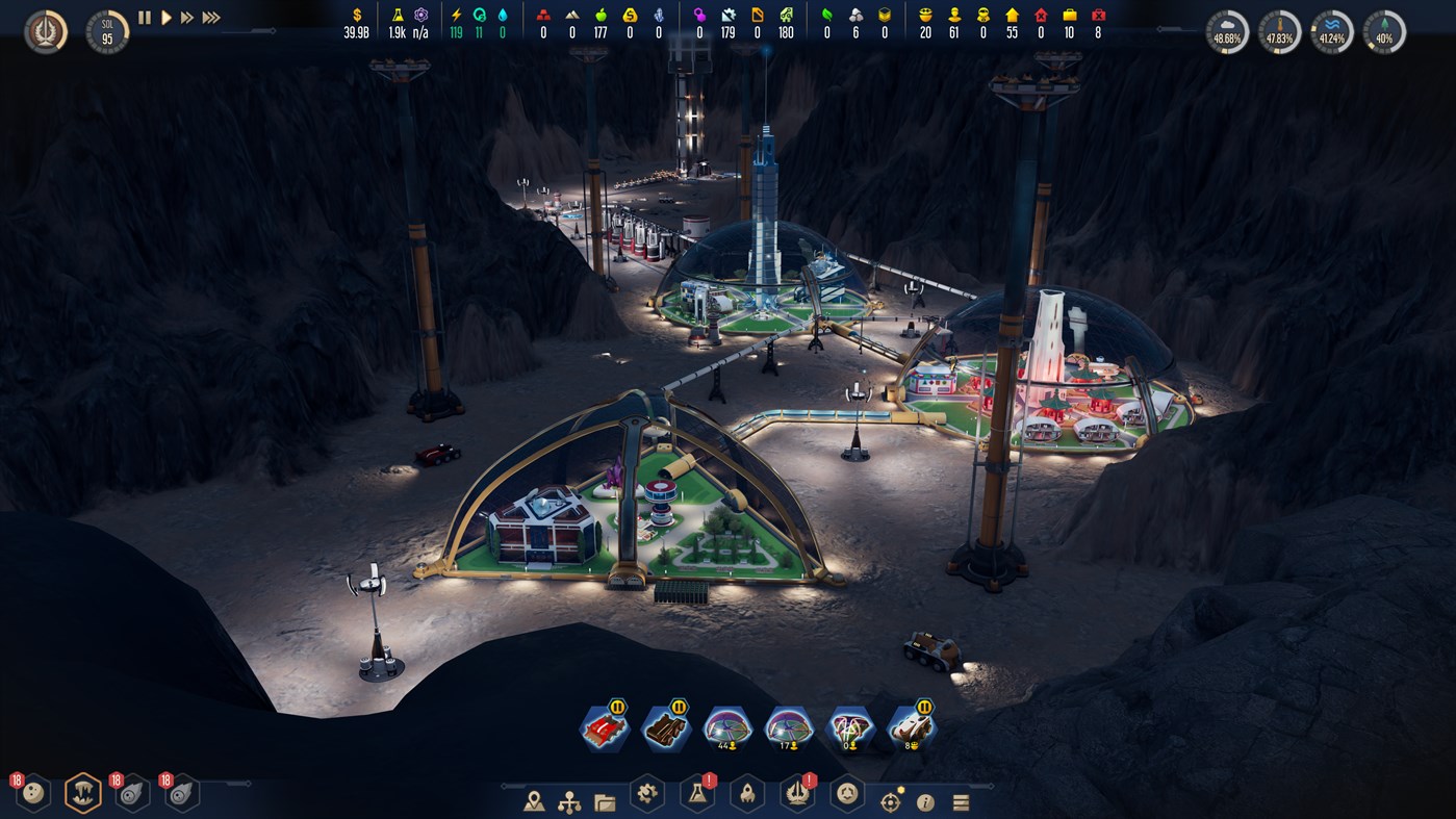 #5. Surviving Mars: Relaunched - Ultimate Edition (Windows) By: Paradox Interactive