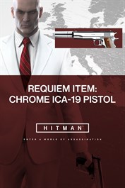 HITMAN™ Requiem Pack - Ljuddämpad, kromfärgad ICA-19-pistol