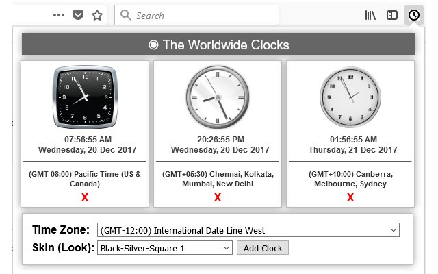 The Worldwide Clocks promo image