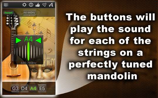 Mandolin Chromatic Tuner screenshot 3