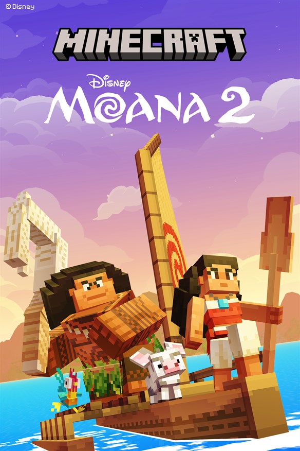 Minecraft: Moana 2 Xbox Series X|S and Xbox One cover art
