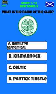 Scotland Football Logo Quiz screenshot 4