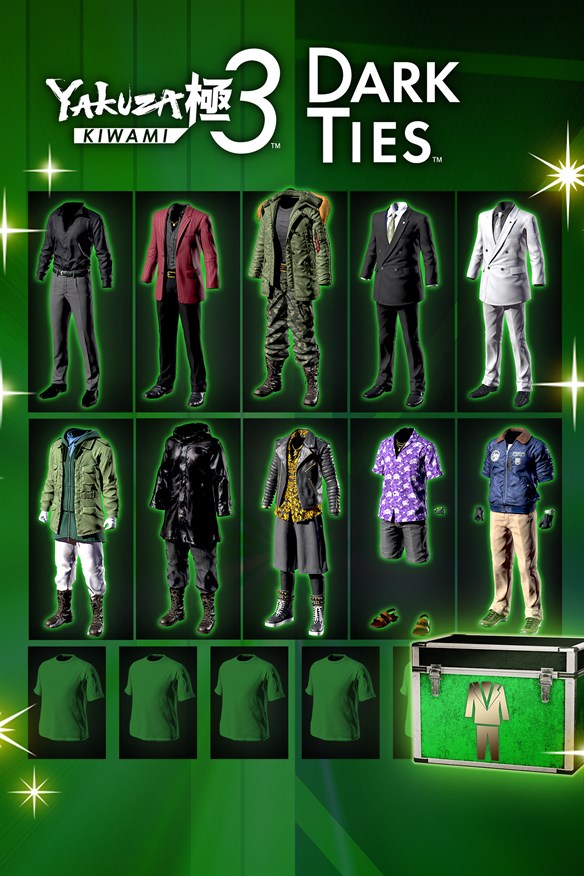 Yakuza Kiwami 3 & Dark Ties - Legendary Outfit Pack Xbox Series X|S and Xbox One cover art