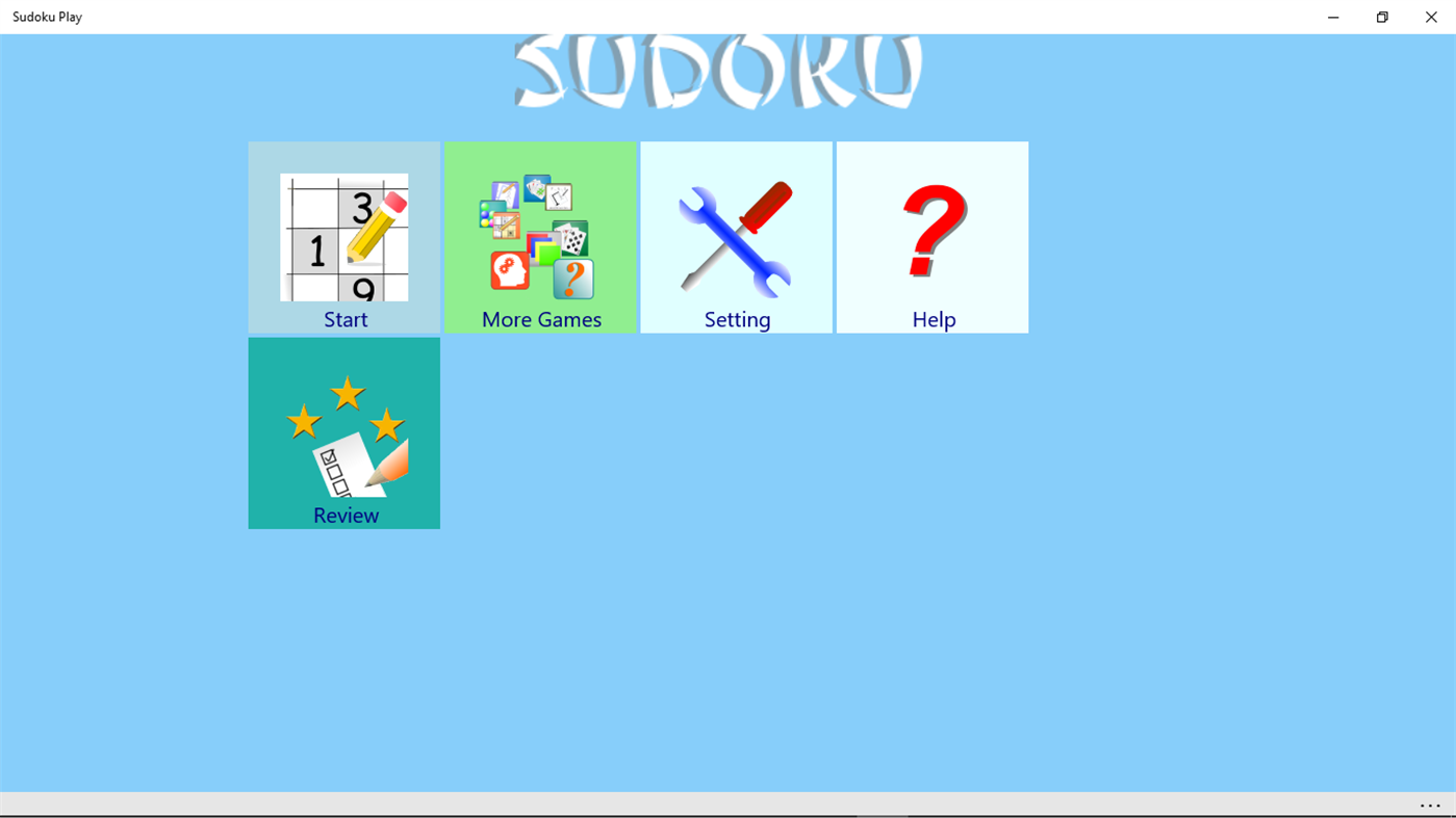 #1. Sudoku Play (Windows) Ved: Metin Morris