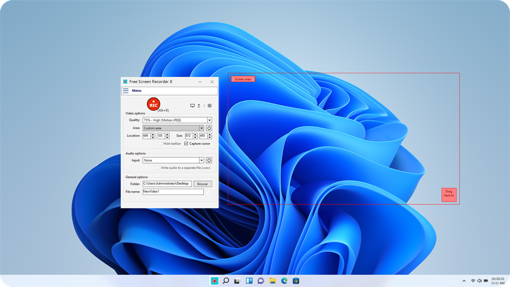 Free Screen Recorder X_6