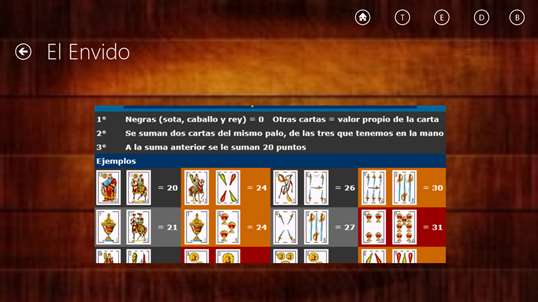 Reglas del Truco Argentino screenshot 3