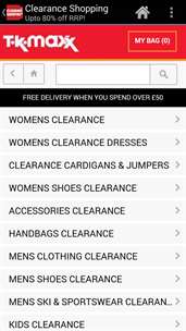 Clearance, Sales and Outlet Shopping screenshot 2
