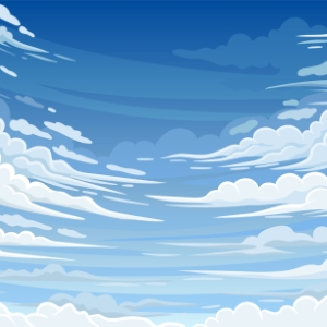 Anime Sky Scene