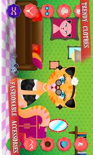 Kitty Dress Up: Cool Cat Games for Kids screenshot 2
