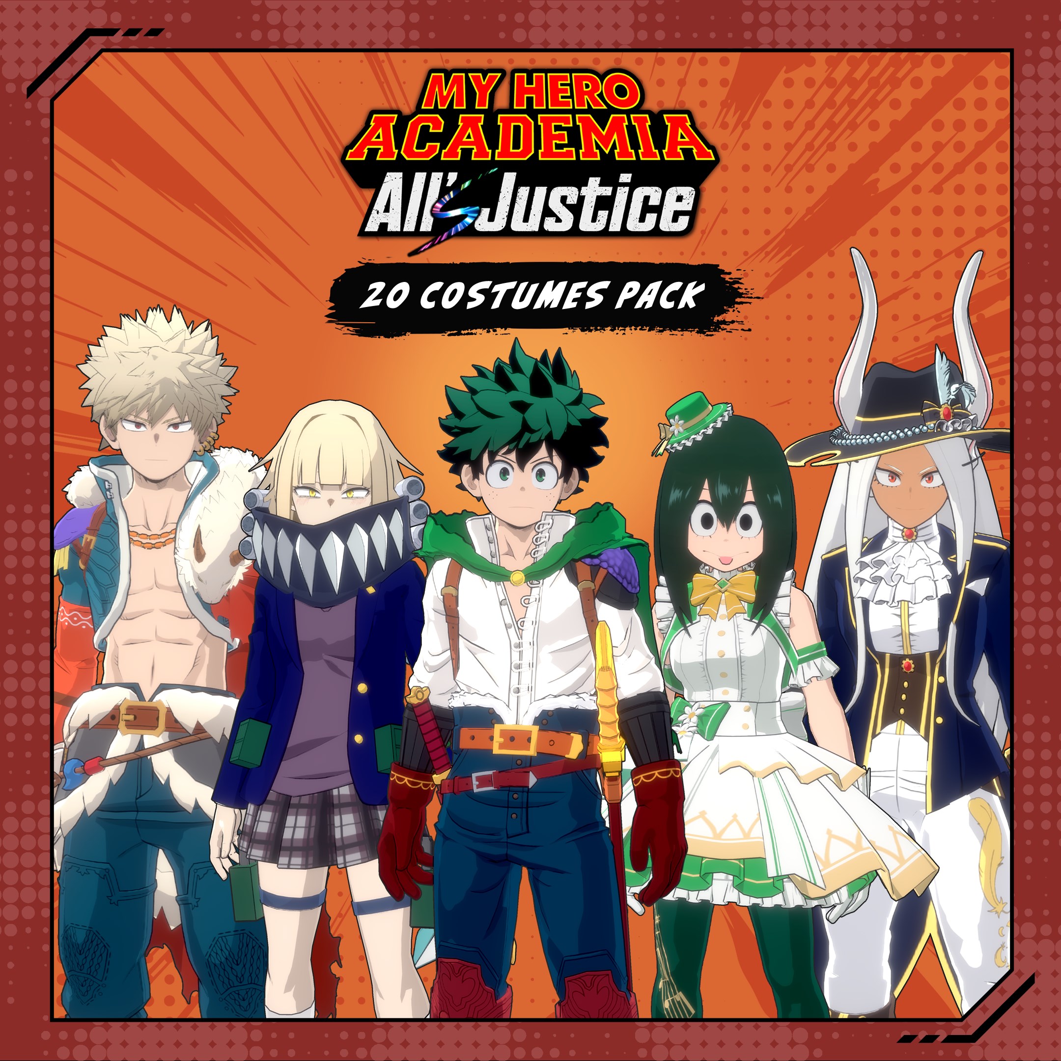 MY HERO ACADEMIA: All’s Justice - 20 Costumes Pack