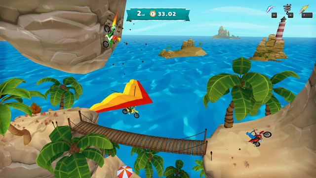 Sunset Bike Racer 2 Pro - Airborne Motocross screenshot 2