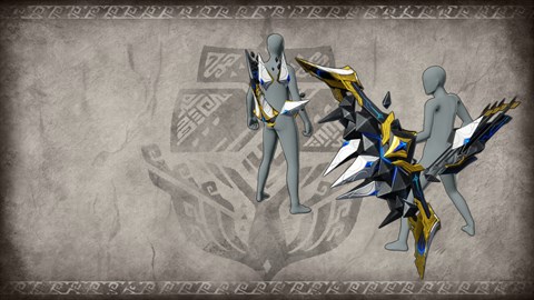 "Lost Code: Iru" Hunter layered weapon (Bow)