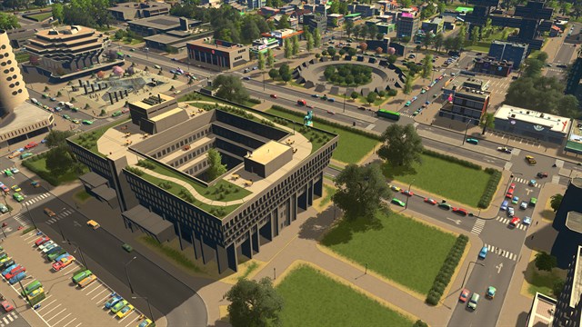 Cities: Skylines - Content Creator Pack: Iconic Brutalism screenshot 3