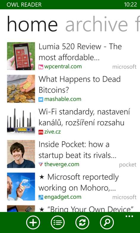 Owl Reader Screenshots 1