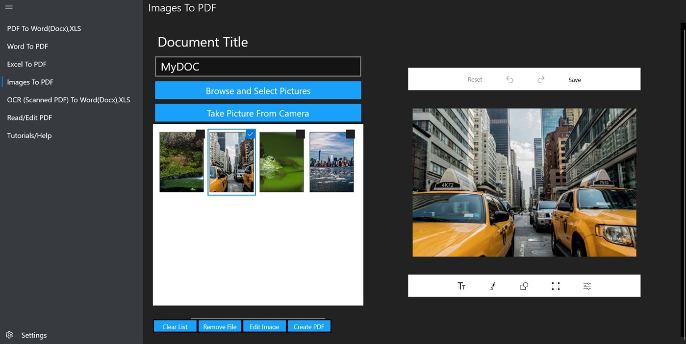 #6. PDF Converter: PDF File Converter (Windows) بواسطة: finetuneapps